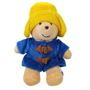 VTG Eden Toys  My First Paddington Teddy Bear Plush In Blue Overcoat